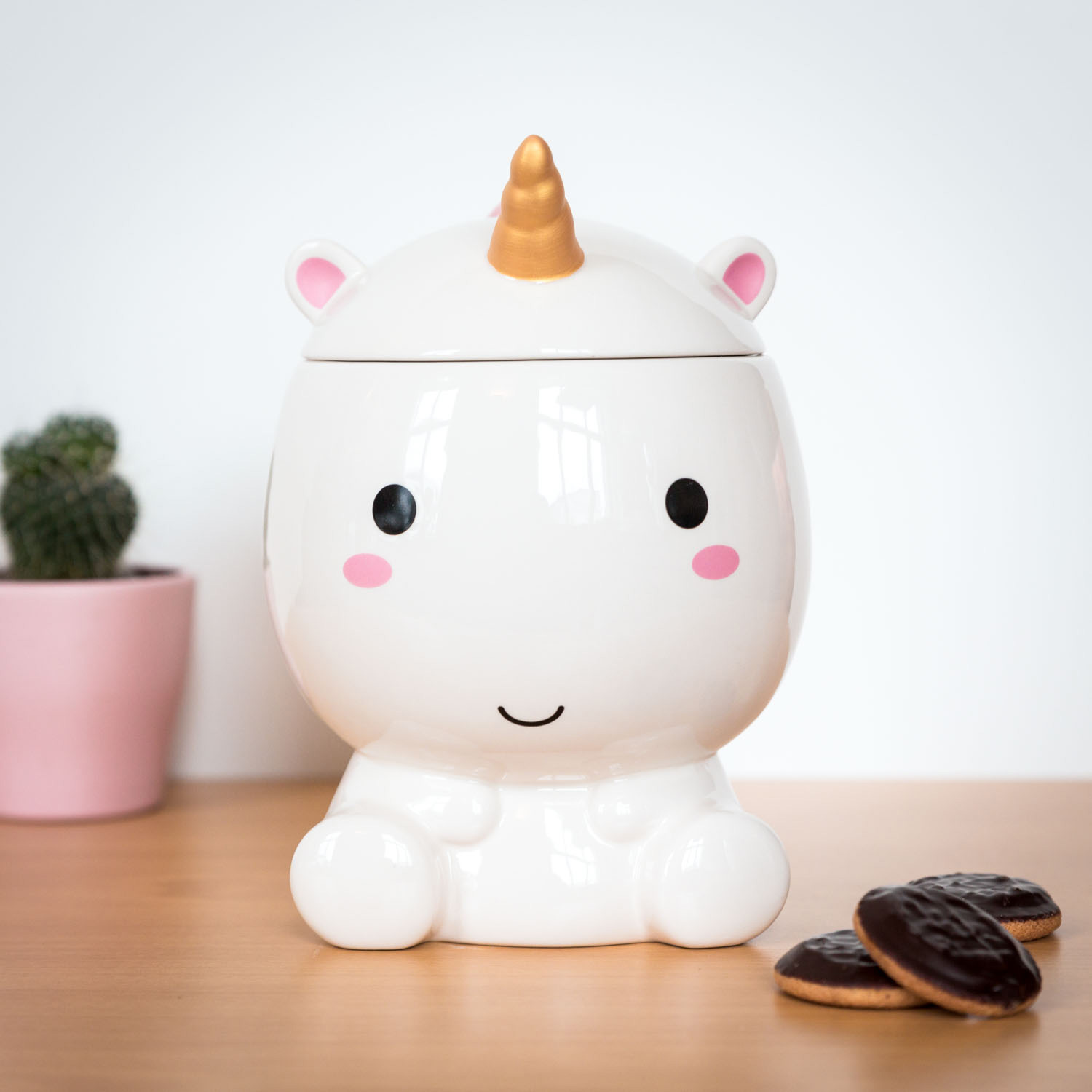 Elodie Eenhoorn Koekjestrommel huismerk kopen in de aanbieding Elodie Eenhoorn Koekjestrommel huismerk kopen in de aanbieding