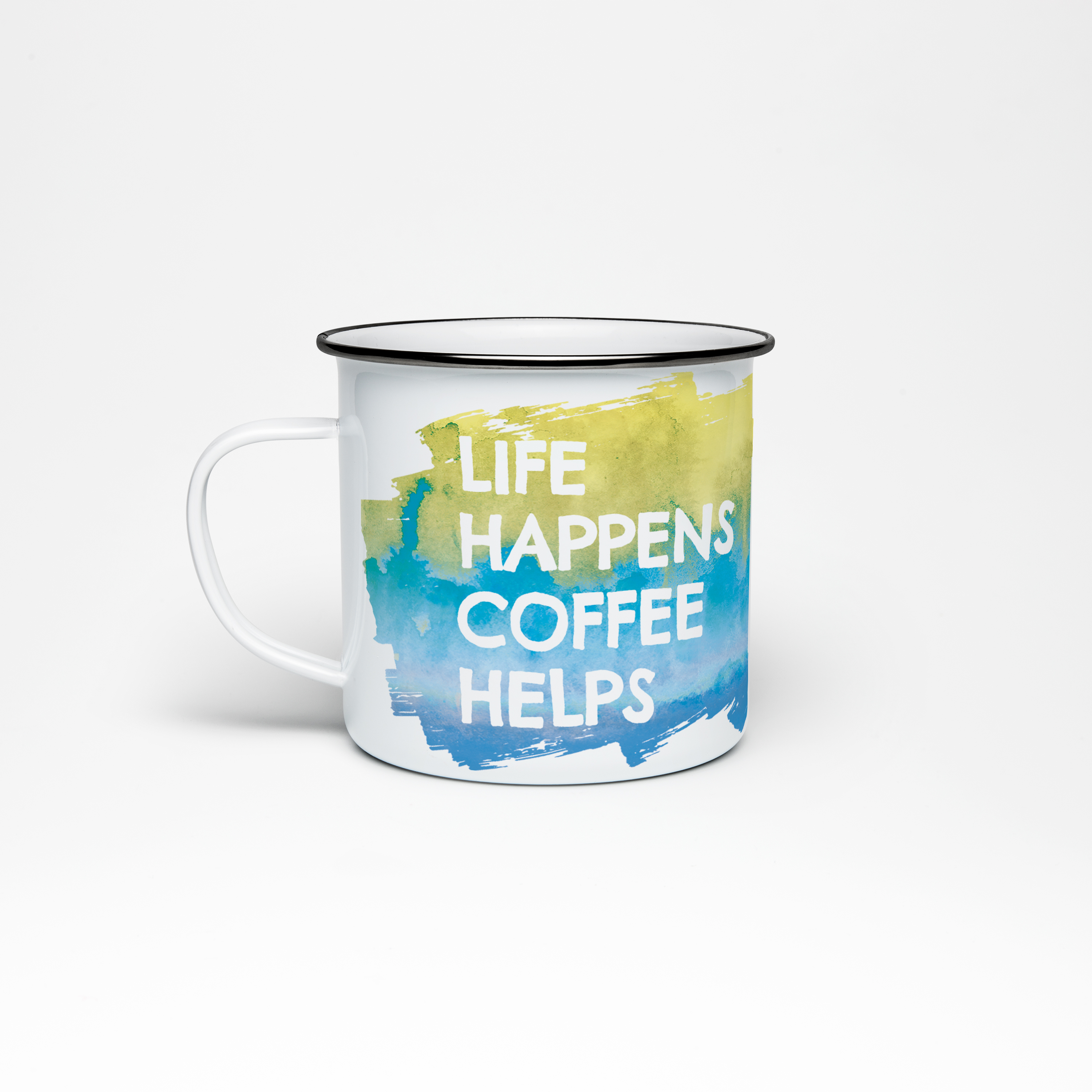 Radbag Personaliseerbare Splash Metaal Mok radbag kopen in de aanbieding