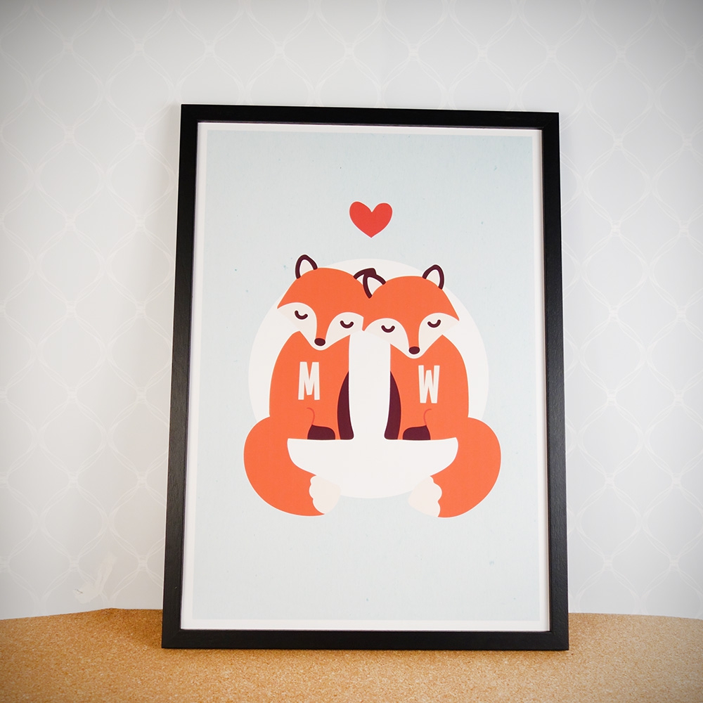 Vos Personaliseerbare Poster huismerk kopen in de aanbieding