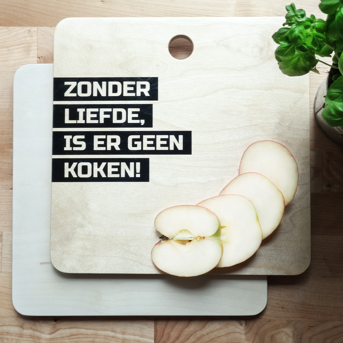 Personaliseerbare Snijplank huismerk kopen in de aanbieding