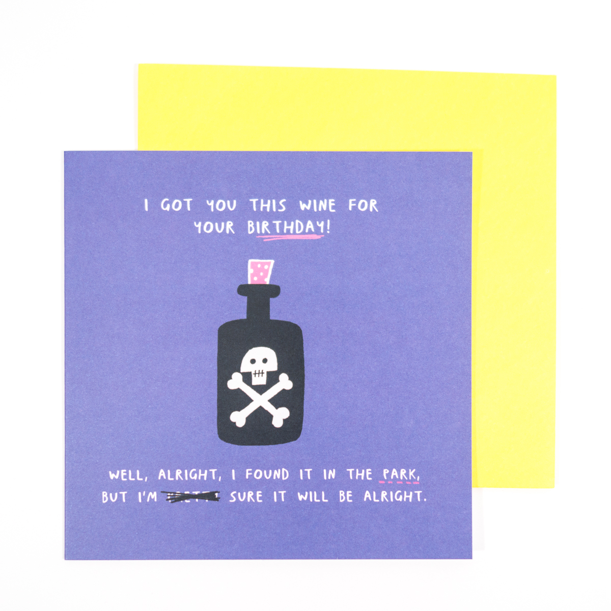 I Got You This Wine Verjaardagskaart huismerk kopen in de aanbieding